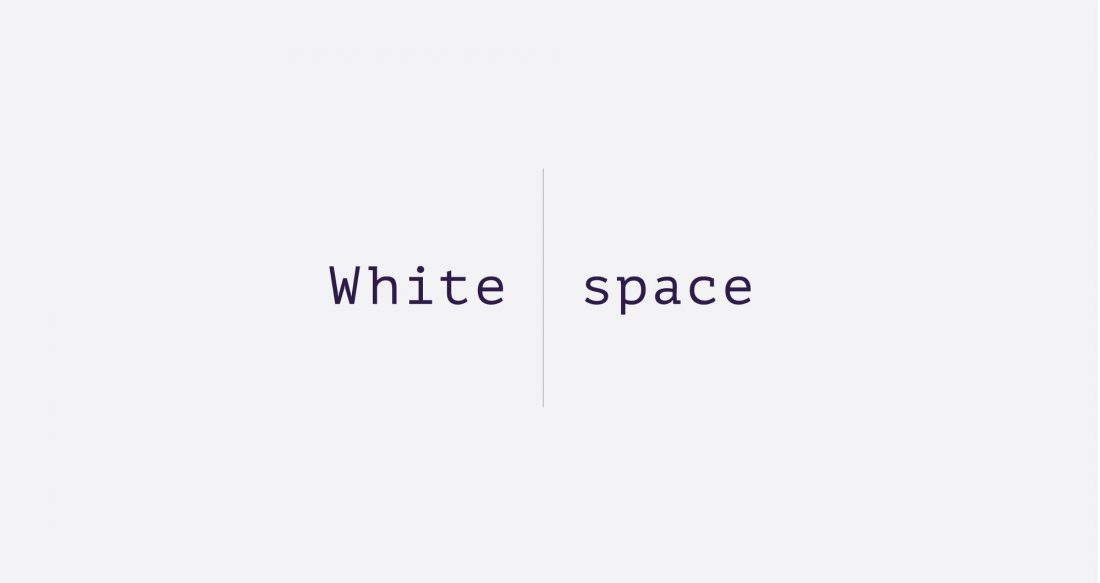 White | space