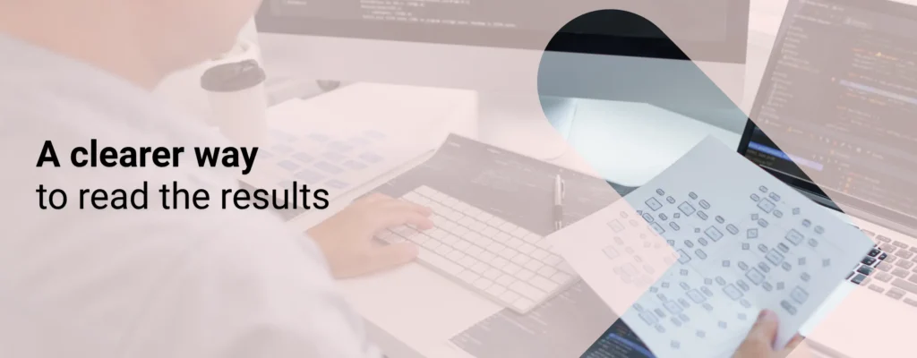 Nonprofit marketing agency reading real campaign results for a year-end fundraising campaign, with overlay text that says “A clearer way to read the results”