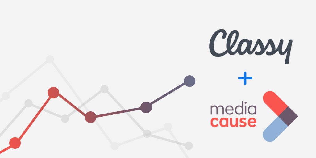 Classy + Media Cause logos