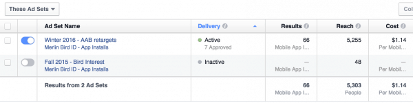 Facebook Ads resume vs fresh