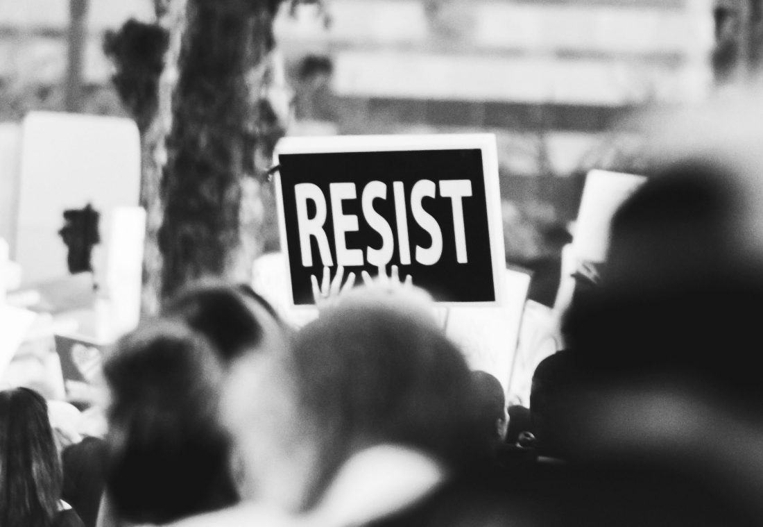 resist poster