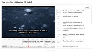 Transcribe and auto-sync Facebook Video Subtitles