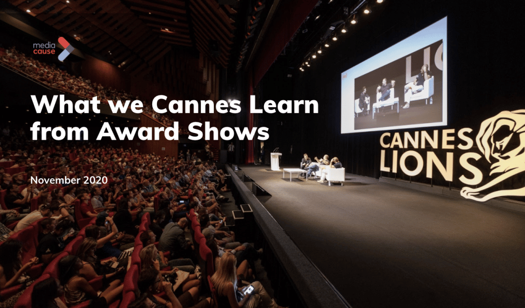 What we Cannes Learn From Award Shows November 2020