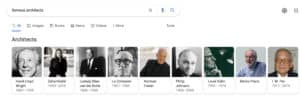 Research famous architects